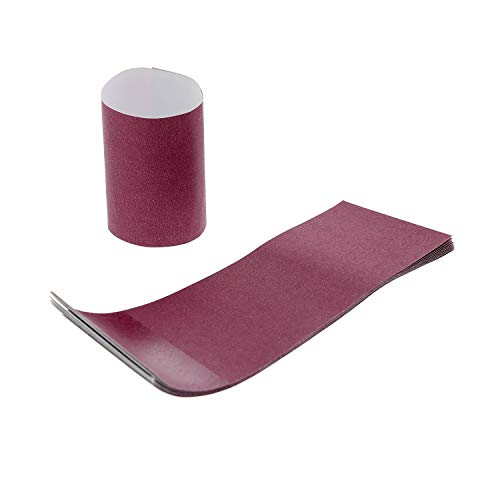 Royal Burgundy Napkin Bands with Self-Sealing Glue and Bond Paper Construction, Package of 2,500