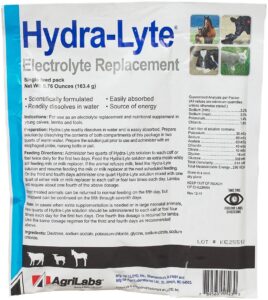 agrilabs hydra lyte electrolyte 5.76oz