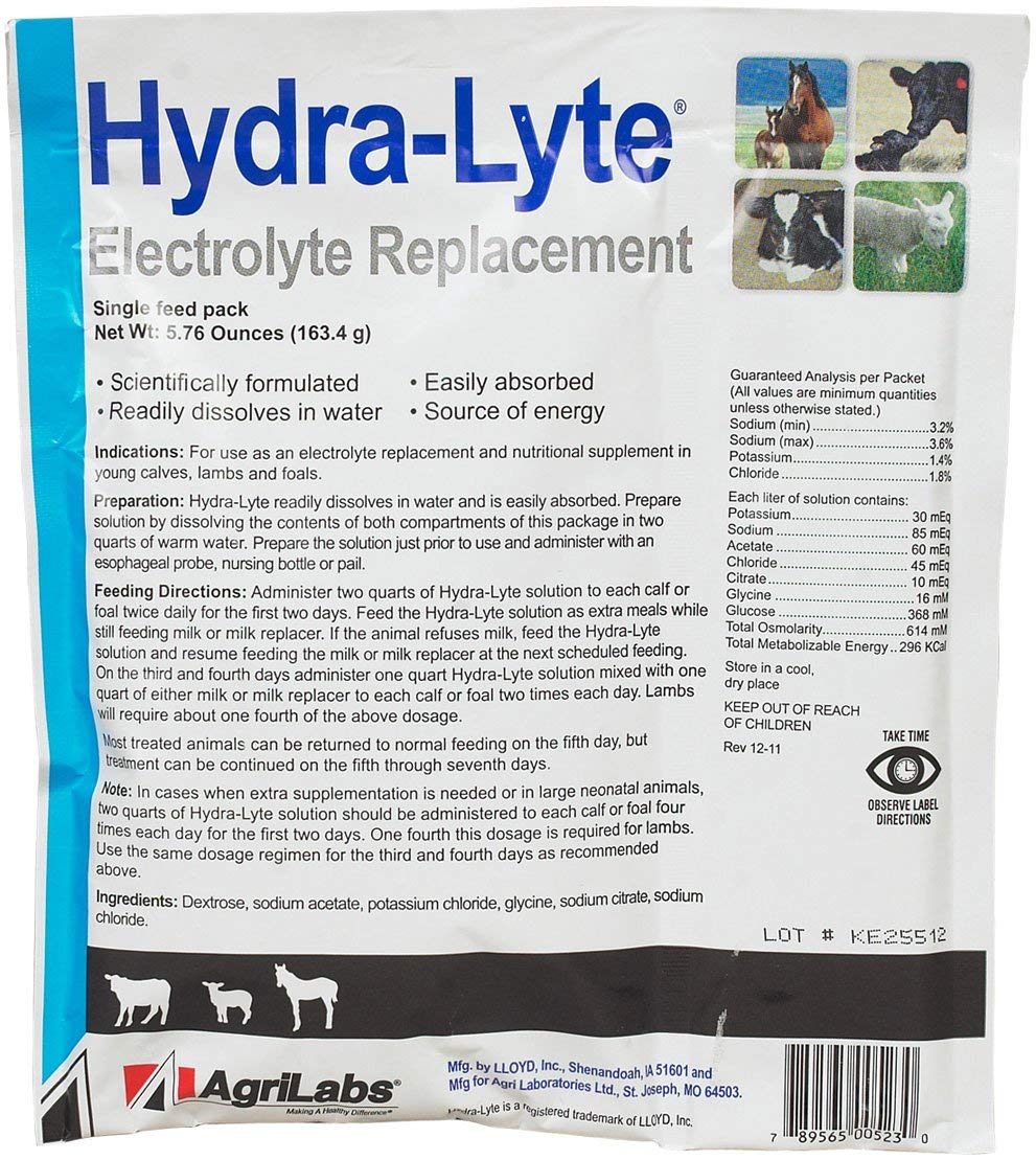 Agrilabs Hydra Lyte Electrolyte 5.76Oz