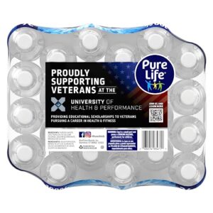 Pure Life Purified Bottled Water, 1/2 Liter (16.9 Oz) - 78 Case Pallet…