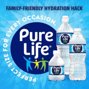Pure Life Purified Bottled Water, 1/2 Liter (16.9 Oz) - 78 Case Pallet…