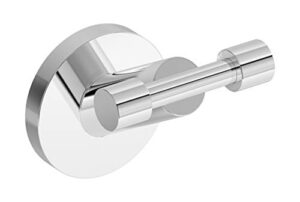 symmons 433rh sereno wall-mounted double robe hook in polished chrome