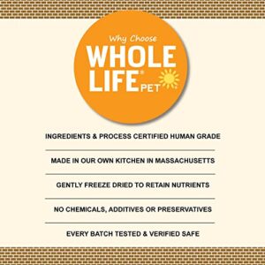 Whole Life Pet Just One Turkey - Cat Treat Or Topper - Human Grade, Freeze Dried, One Ingredient - Protein Rich, Grain Free, Made in The USA