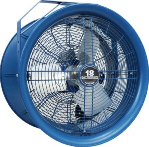 patterson fan h18a high velocity fan, yoke mount,1 ph 115/220v