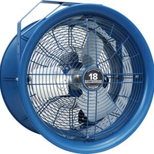 Patterson Fan H18A High Velocity Fan, Yoke Mount,1 PH 115/220v