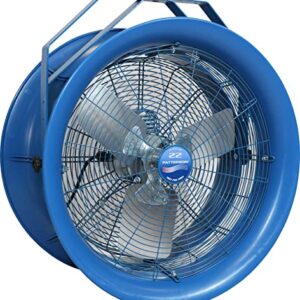 Patterson High Velocity Fan with Yoke Mount, 1 PH 115/220v H22A