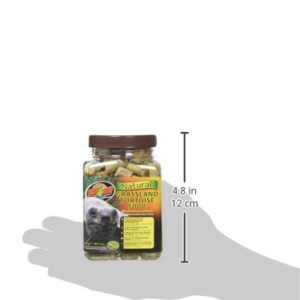 Zoo Med Natural Grassland Tortoise Food, 8.5-Ounce