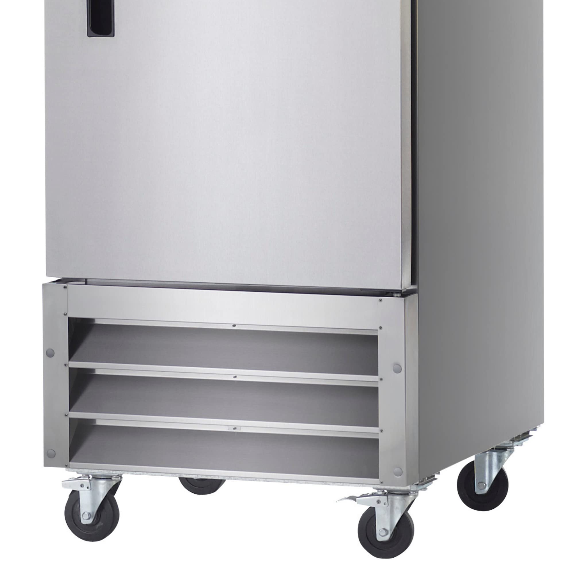 Arctic Air AF23 26 3/4" One Section Single Solid Door Reach-In Freezer, 23 Cubic Feet, Stainless Steel, NSF