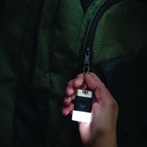 Xodus Innovations BL300 Easy to Find Always Glowing LED Key Chain Purse Light with Flashlight