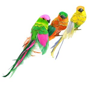 touch of nature 20188 fancy tail parrot, 9-inch