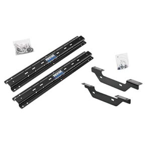 reese fifth wheel hitch mounting system custom install kit, outboard, compatible with select chevrolet silverado : gmc sierra