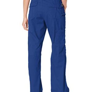 KOI Women's Lindsey Ultra Comfortable Cargo Style Scrub Pants, Galaxy, Medium