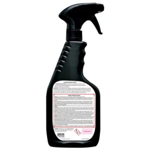 Malco Leather & Plastic Cleaner – Penetrates Deep to Remove Dirt, Grime and Oily Soils/Restores Leather, Plastic and Vinyl/Leaves Surfaces Clean, Shiny and Film-Free / 22 Oz. (100116)