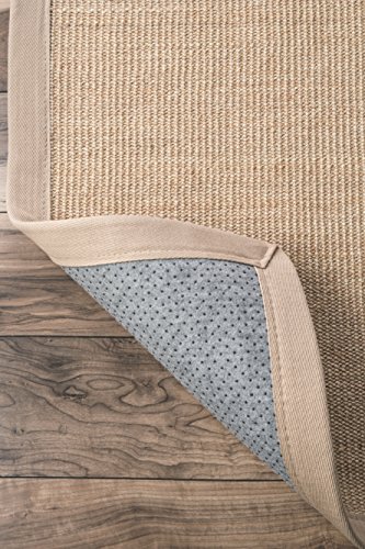 nuLOOM Orsay Casual Sisal Area Rug, 4' x 6', Beige