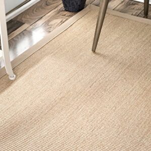 nuLOOM Orsay Casual Sisal Area Rug, 4' x 6', Beige