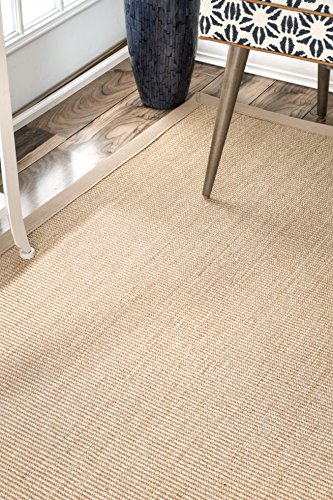 nuLOOM Orsay Casual Sisal Area Rug, 4' x 6', Beige