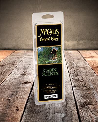 McCall's Candle Bars | Cabin Scents | Highly Scented & Long Lasting | Premium Wax & Fragrance | Made in The USA | 5.5 oz