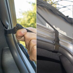 Rightline Gear Replacement Car Roof Clips for Attaching Rooftop Cargo Carriers Without A Roof Rack