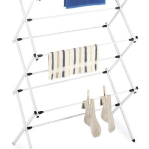 Whitmor Folding Drying Rack, White