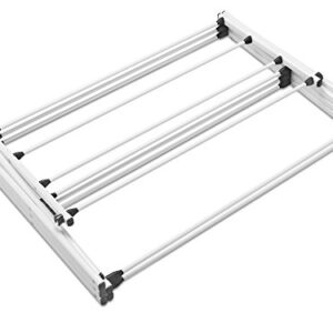 Whitmor Folding Drying Rack, White