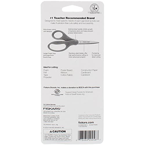 Fiskars 12-94587097j 7" Student Scissors