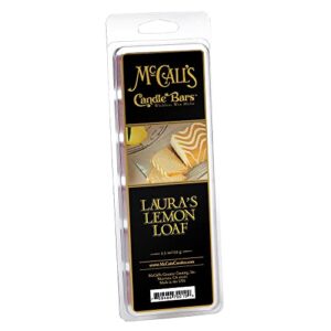 mccall's candle bar - lauras lemon loaf