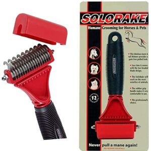 Solorake Humane Grooming Aid for Horses Dogs and Pets
