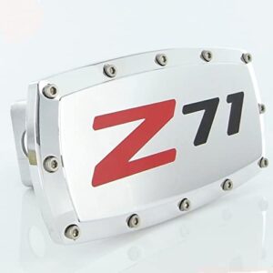 chevy z71 logo tow hitch cover