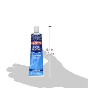 Loctite 2.7 Oz Tub Clear Silicone Waterproof Sealant