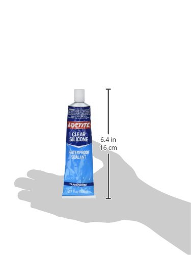 Loctite 2.7 Oz Tub Clear Silicone Waterproof Sealant