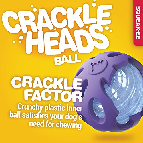 JW Pet Crackle Heads Crackle Ball, Small