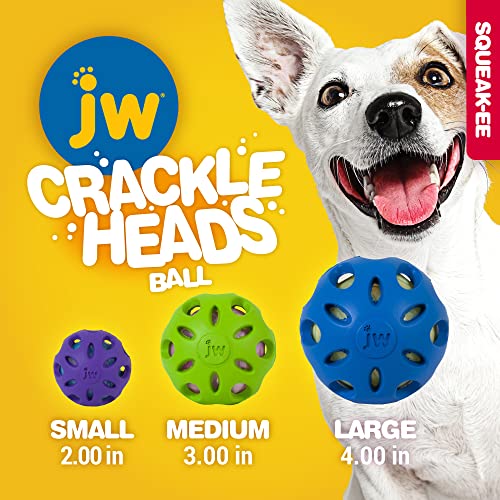 JW Pet Crackle Heads Crackle Ball, Small
