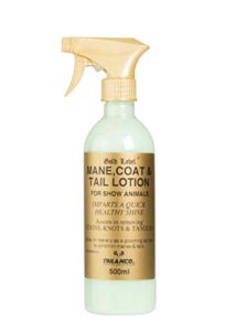 gold label - mane tail and coat lotion spray: 500ml