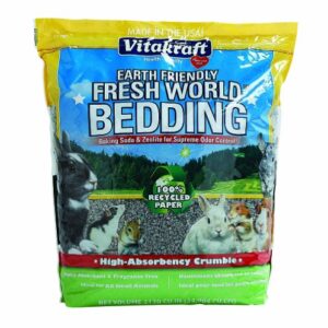 vitakraft fresh world bedding for all small animals, 2130 cubic inch size