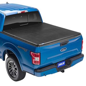 tonno pro tonno fold, soft folding truck bed tonneau cover | 42-307 | fits 1997 - 2003 ford f-150 6' 7" bed (78.8") , black