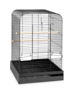 prevue hendryx 124blk pet products madison bird cage, hammertone black