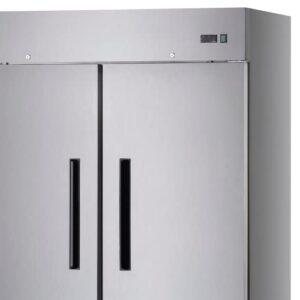 Arctic Air AF49 54" Two Section Two Door Reach-in Commercial Freezer, 49 Cubic Feet, Stainlesss Steel, 115v