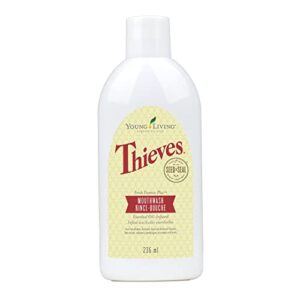 young living thieves fresh essence alcohol-free and fluoride-free mouthwash - 8 fl oz, a natural and refreshing way to promote oral hygiene and maintain fresh breath