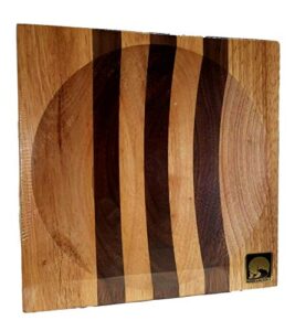 new alaska ulu chopping bowl board (large 8 inch- use for 6 inch ulu blade)