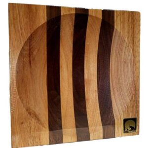 New Alaska Ulu Chopping Bowl Board (Large 8 Inch- Use for 6 Inch ulu Blade)