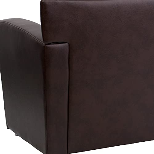 Flash Furniture HERCULES Majesty Series Brown LeatherSoft Loveseat