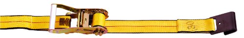 Kinedyne (512720) 2" x 27' Cargo Ratchet Strap with Flat Hook and Wide Handle Ratchet