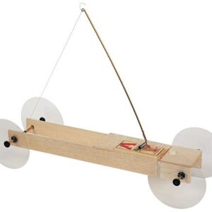 Pitsco Balsa Wood Mousetrap Vehicle Kit (For 30 Students)