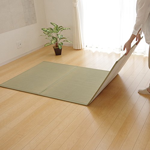 IKEHIKO Japanese Traditional Igusa (Rush grass) Tatami Mattress, Twin XL. Made in Japan