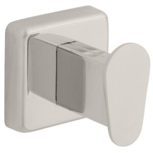 franklin brass 5501 century collection 2" wall mounted single robe hook, bright stainless steel