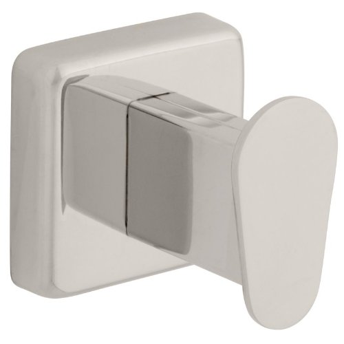 Franklin Brass 5501 Century Collection 2" Wall Mounted Single Robe Hook, Bright Stainless Steel