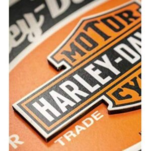 Harley-Davidson Motor Oil Custom-Cut Bar & Shield Key Rack, Black HDL-15307