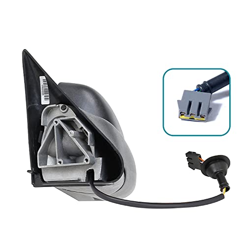 Spec-D Tuning Manual Flip Up Towing Mirrors Compatible with Dodge Ram 1500 1994-2001, 94-02 2500 3500