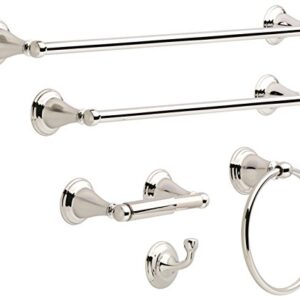 Delta 79635-PC Windemere Bath Hardware Accessory Robe Towel Hook, Polished Chrome