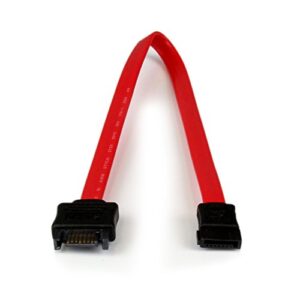 startech.com 0.3m sata extension cable - 30cm 7 pin sata extension - 7 pin sata extension cable - 7 pin sata extension cord